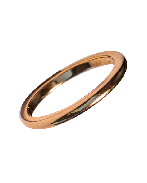 Vintage 14k Yellow Gold 1.90mm Classic Beveled Band
